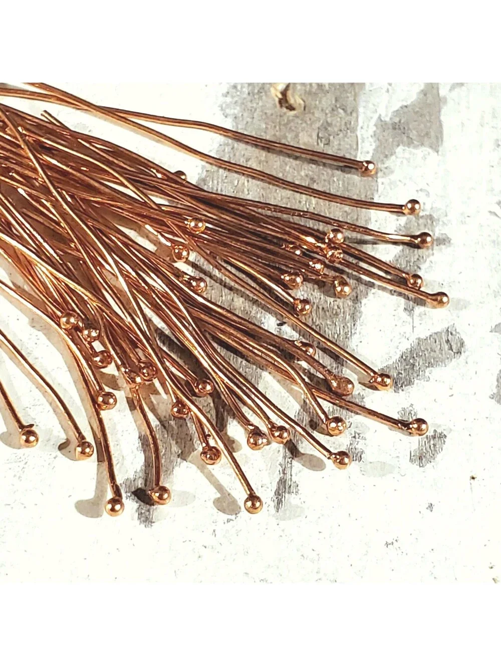 Solid Raw India Copper Handmade 1.5